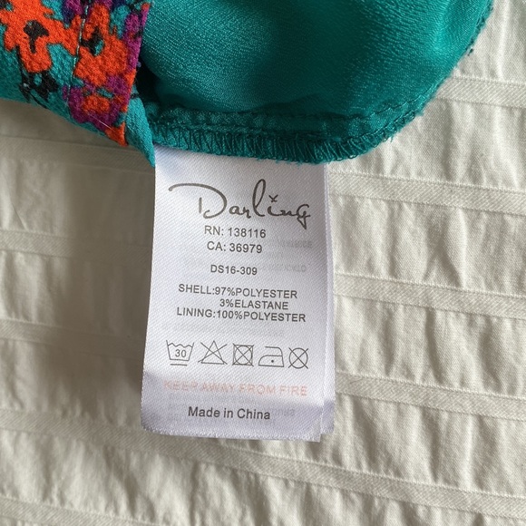 Floral and Bird print tank - Picture 7 of 7